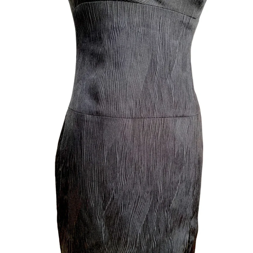 Black Halo Black Sheath Cocktail Dress - Picture 7 of 13